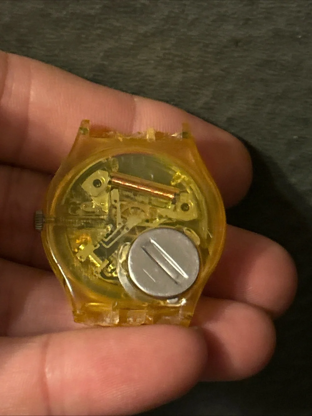 Vintage Swatch Watch Bondi diver GK115 80s Watch Display or parts not tested WOW